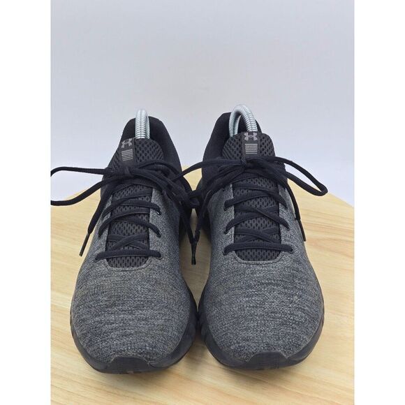 Under Armour Men s Micro G Pursuit Running Shoe Anthracite Gray Black SZ 8 - Picture 3 of 9